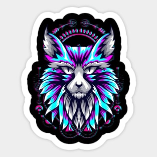 cat cute Sticker